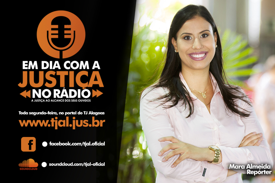 Mara Almeida apresentadora do Em Dia com a Justi�a no R�dio