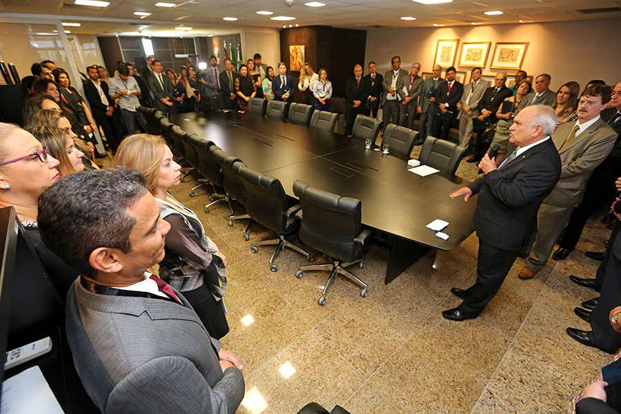 Solenidade foi realizada no gabinete da Presidência, nesta sexta (6).