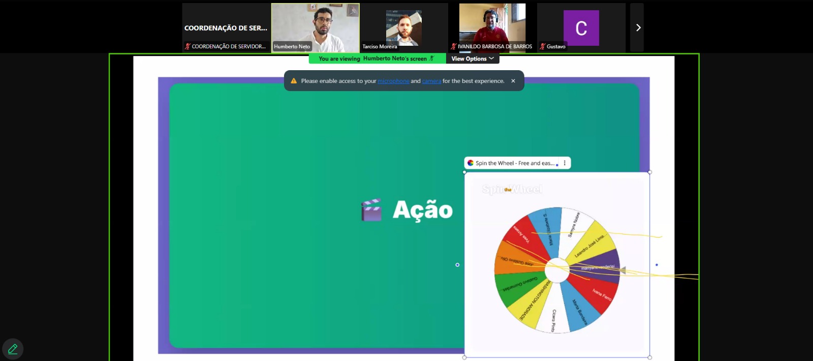Último encontro dos ciclos de aulas da capacitação aconteceu nesta quarta-feira (26); servidores aprofundam conhecimentos sobre práticas inclusivas na prestação jurisdicional.