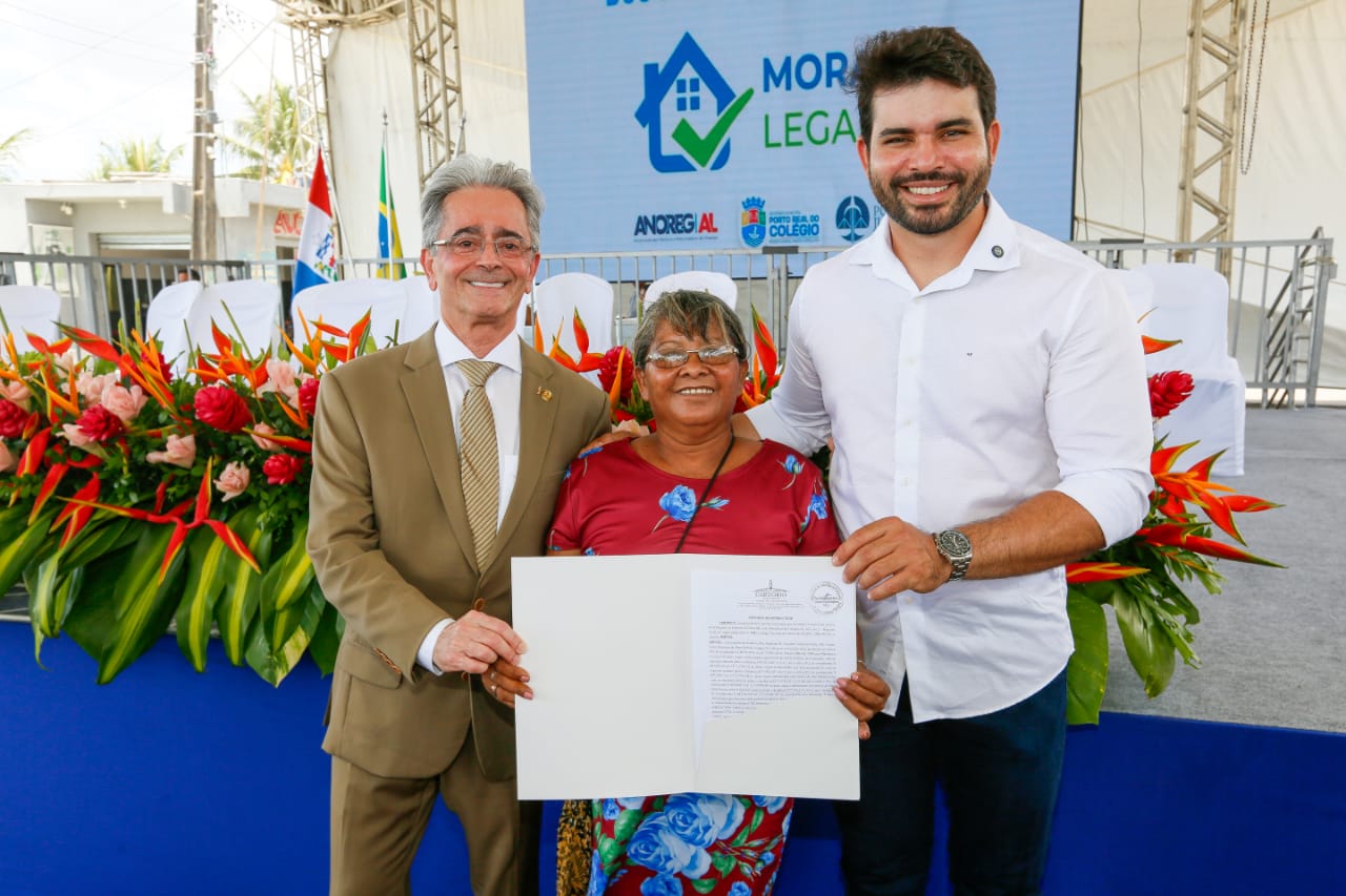 Moradia Legal regulariza 40 imóveis em Porto Real do Colégio