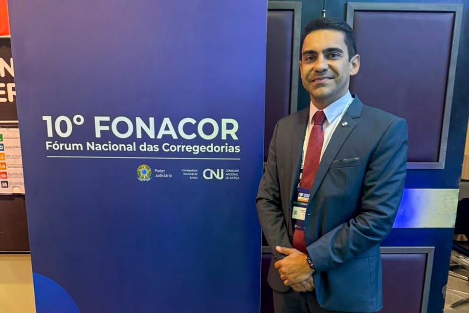 Juiz  Geneir Marques no 10º Fórum Nacional das Corregedorias, em Florianópolis.   Foto: