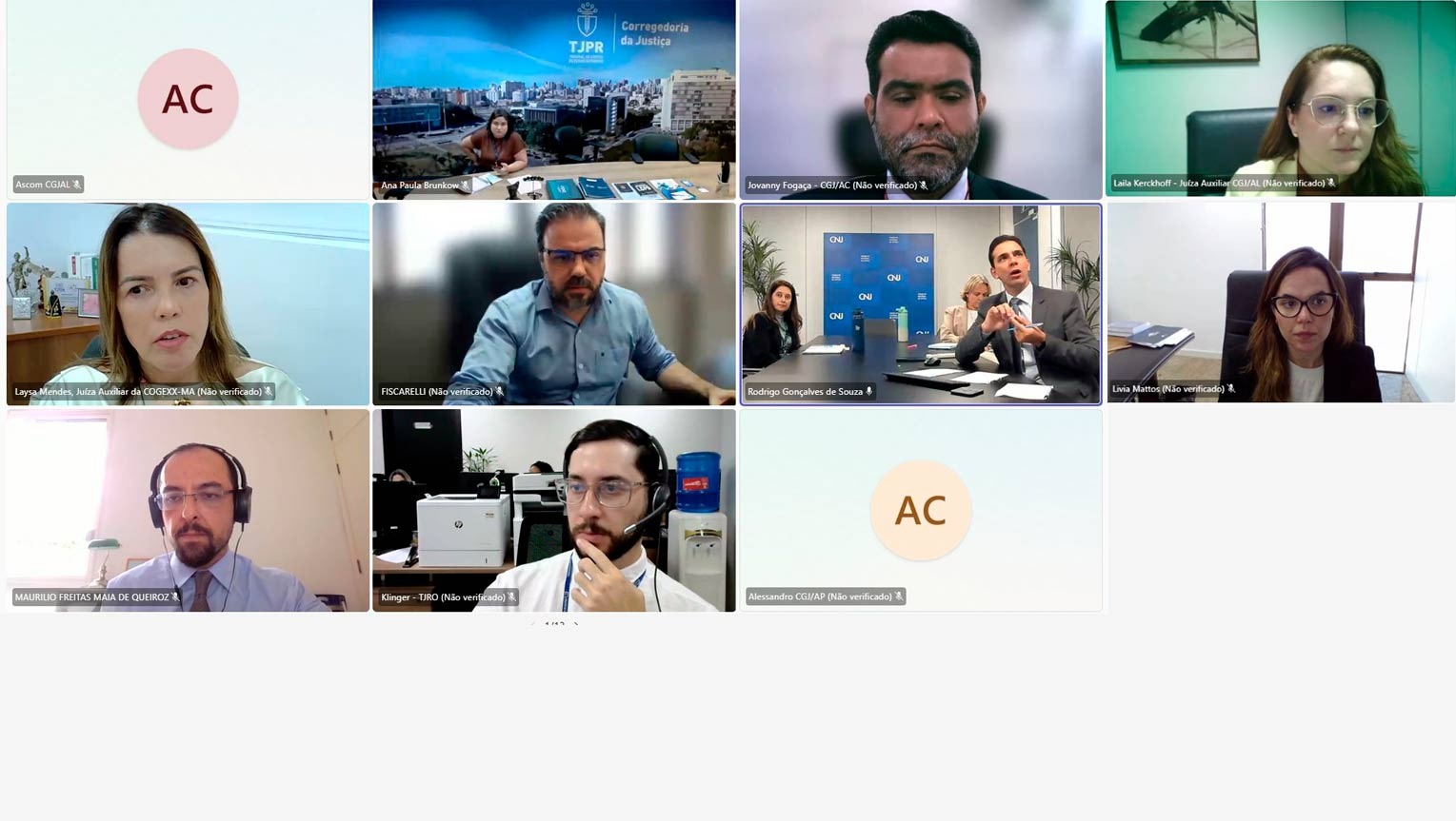 Reunião com o CNJ sobre a campanha Registre-se!. Foto