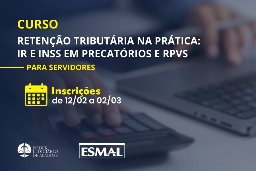 A formação tem como objetivo capacitar os servidores para o correto preenchimento de requisições de precatórios e RPVs.