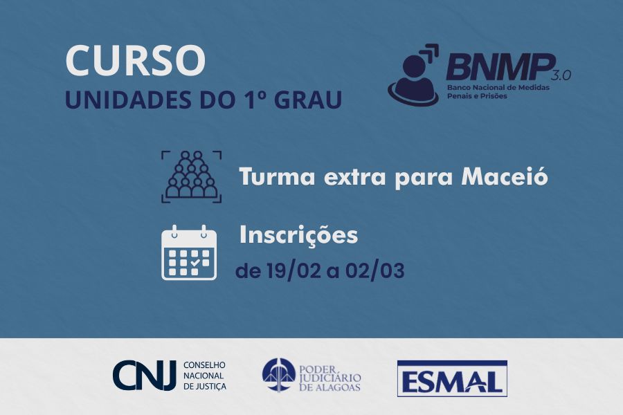 Turma extra foi aberta após o preenchimento rápido das vagas iniciais para servidores de Maceió.