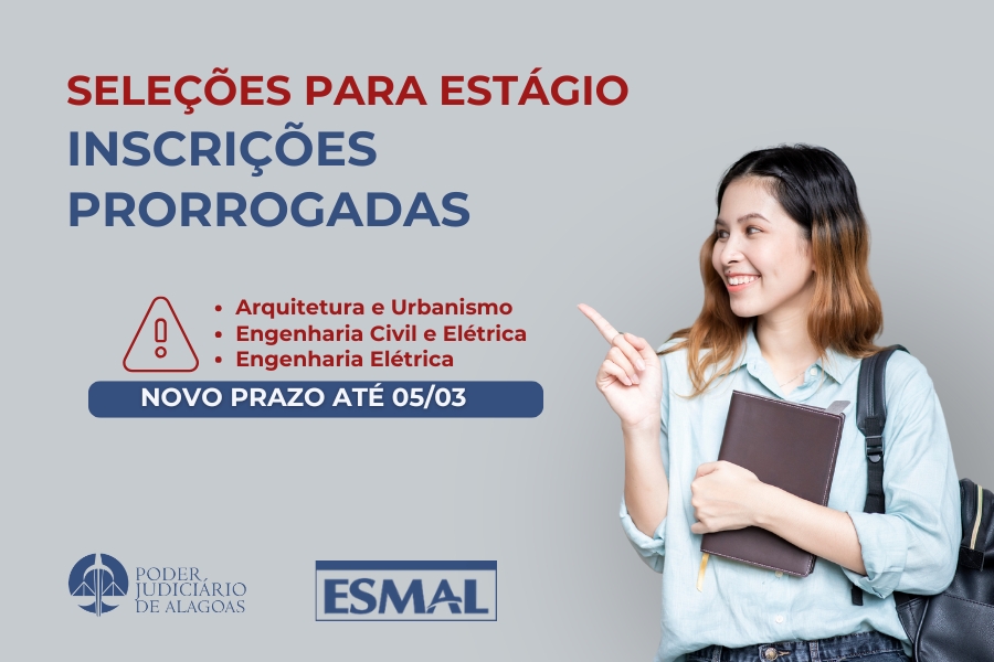 Estudantes das três áreas poderão se inscrever até quinta-feira (5).