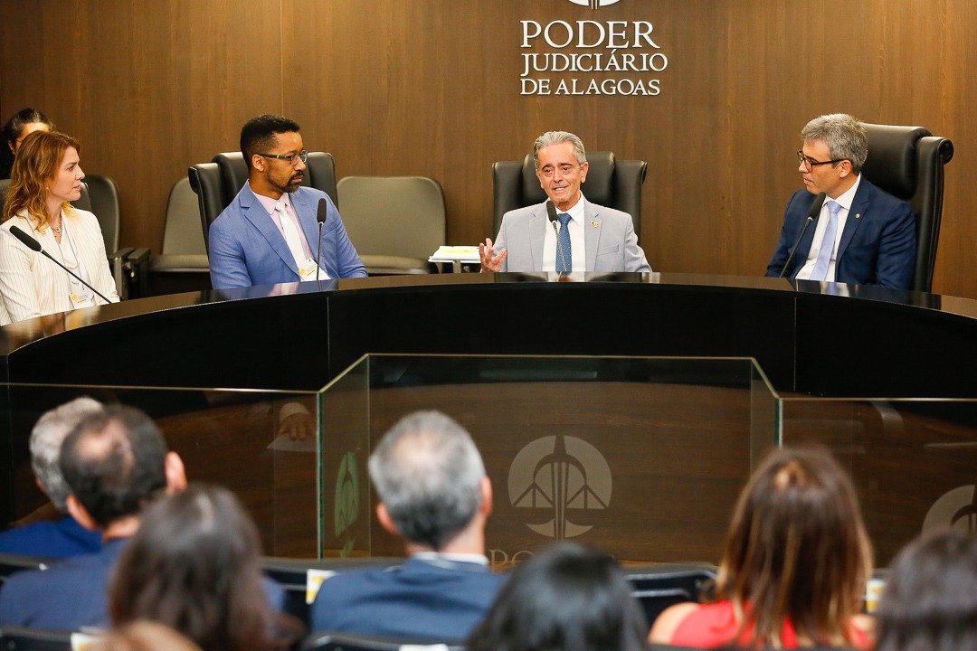 Presidente Fábio Bittencourt reafirmou compromisso do TJAL com ações voltadas à infância e juventude.