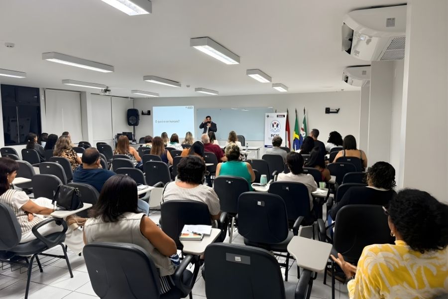 Iniciativa marcou o início das atividades do PCJE de 2026, em mais uma atividade de aproximação entre o Judiciário e a comunidade estudantil.