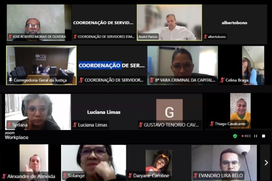 Curso sobre cumprimento de processos cíveis pela SPU, realizado de forma on-line