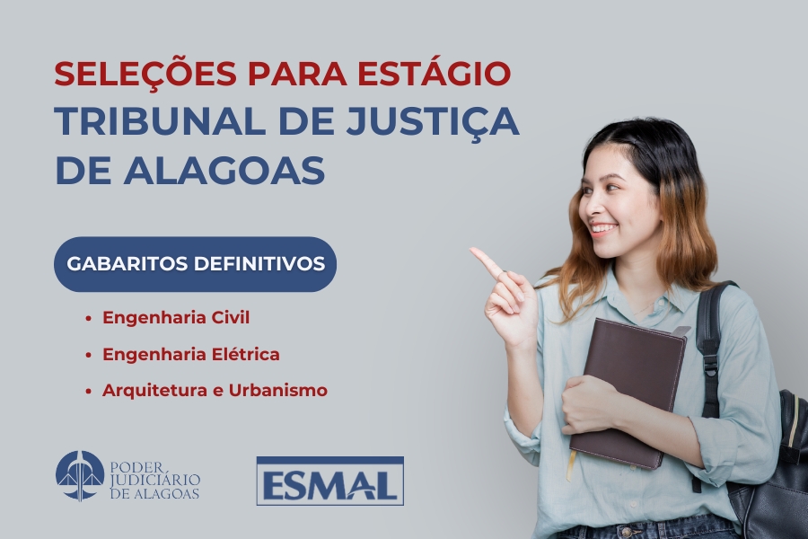 Esmal divulga gabaritos definitivos de seleções de estágio