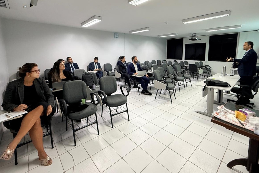 A aula de encerramento foi ministrada pelo juiz André Parizio.