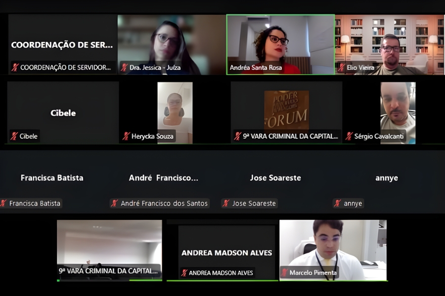 Analista judiciária Andrea Santa Rosa ministrou o curso “Combate ao Assédio nas Relações de Trabalho”