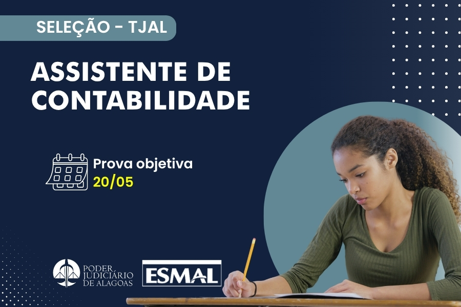 A prova acontecerá nesta quarta-feira (20), na sede da Esmal.