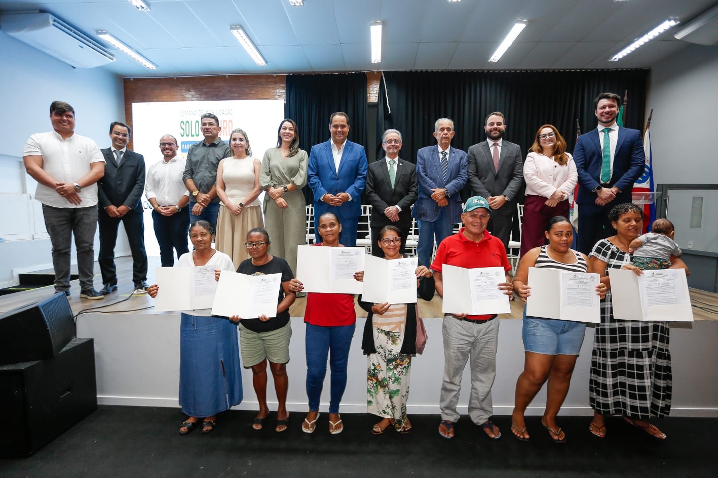 82 famílias de Marechal Deodoro são beneficiadas pelo programa Solo Seguro