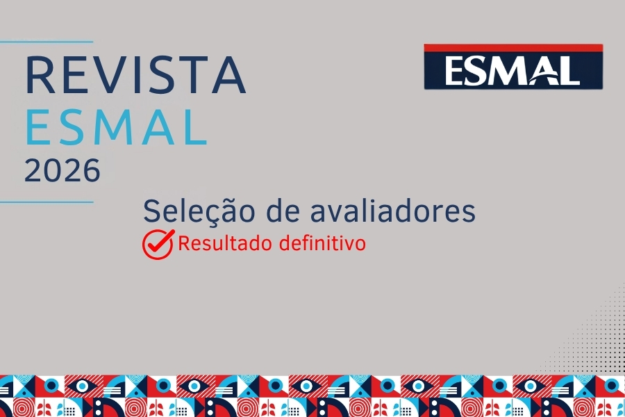 Esmal divulga lista de avaliadores da revista científica da instituição.