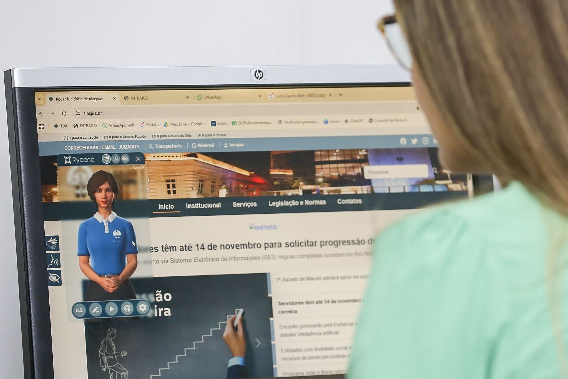 TJAL amplia acessibilidade em seus sites com novos recursos de inclusão digital