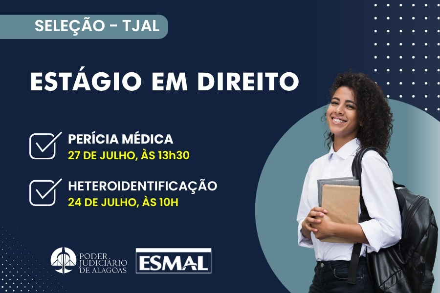 Candidatos devem chegar com 30 minutos de antecedência do horário agendado para os procedimentos.