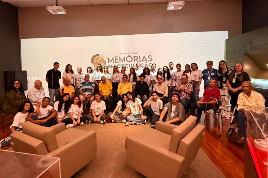 Jovens e idosos conhecem o Centro de Cultura e Memória do Tribunal de Justiça de Alagoas (CCM/TJAL)