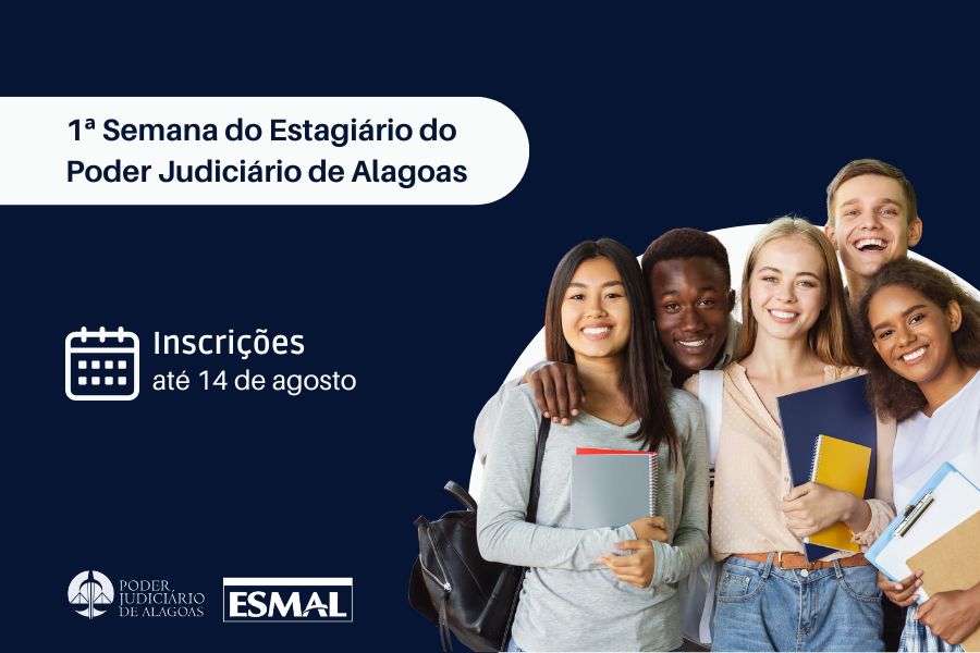 Inscrições dever ser feitas pelo Sistema de Eventos da Esmal até 14 de agosto.