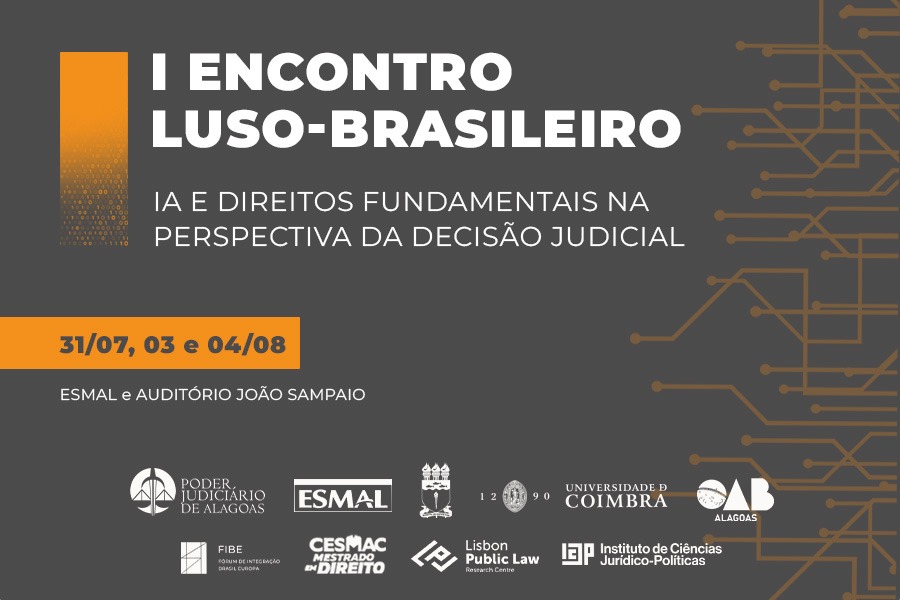 Evento promovido pela Esmal em conexão com instituições do Brasil e de Portugal será realizado entre os dias 31 de julho e 4 de agosto