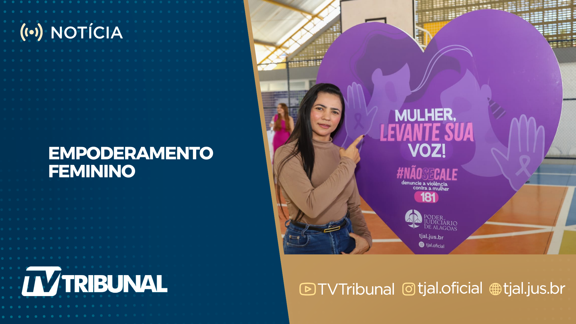 TJAL realiza evento de combate à violência doméstica em Arapiraca