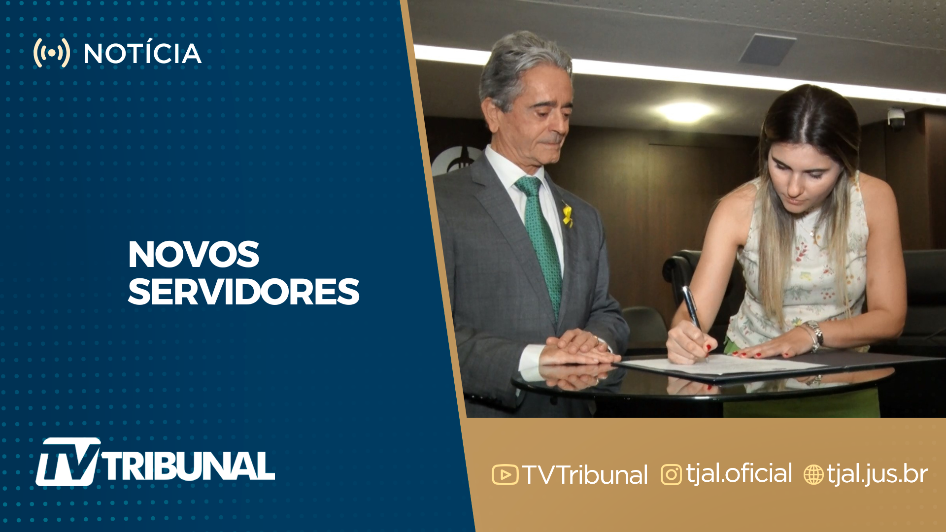 Fábio Bittencourt empossa 10 novos técnicos judiciários