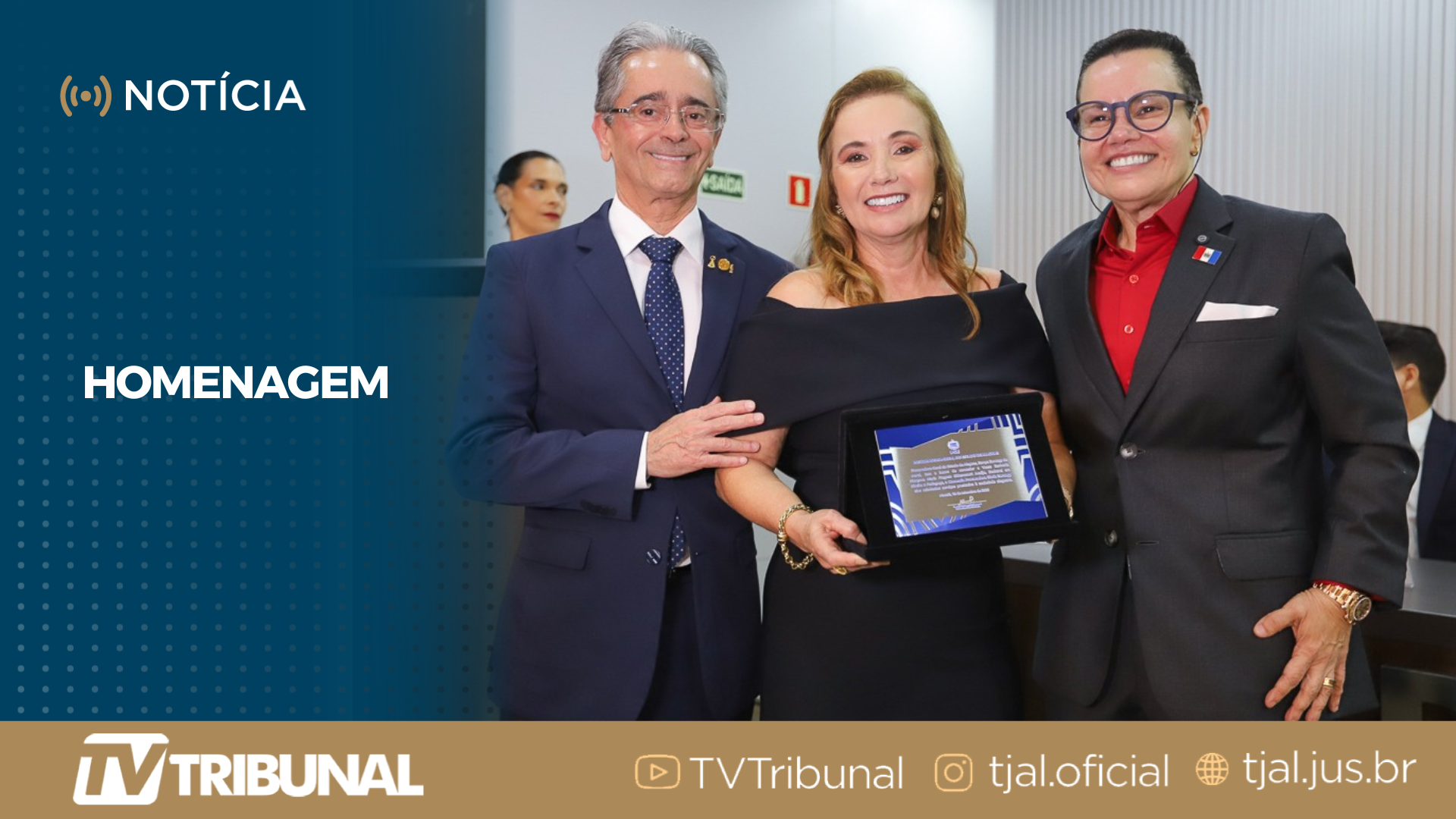 Membros do Judiciário são homeageados com Comenda Sônia Suruagy