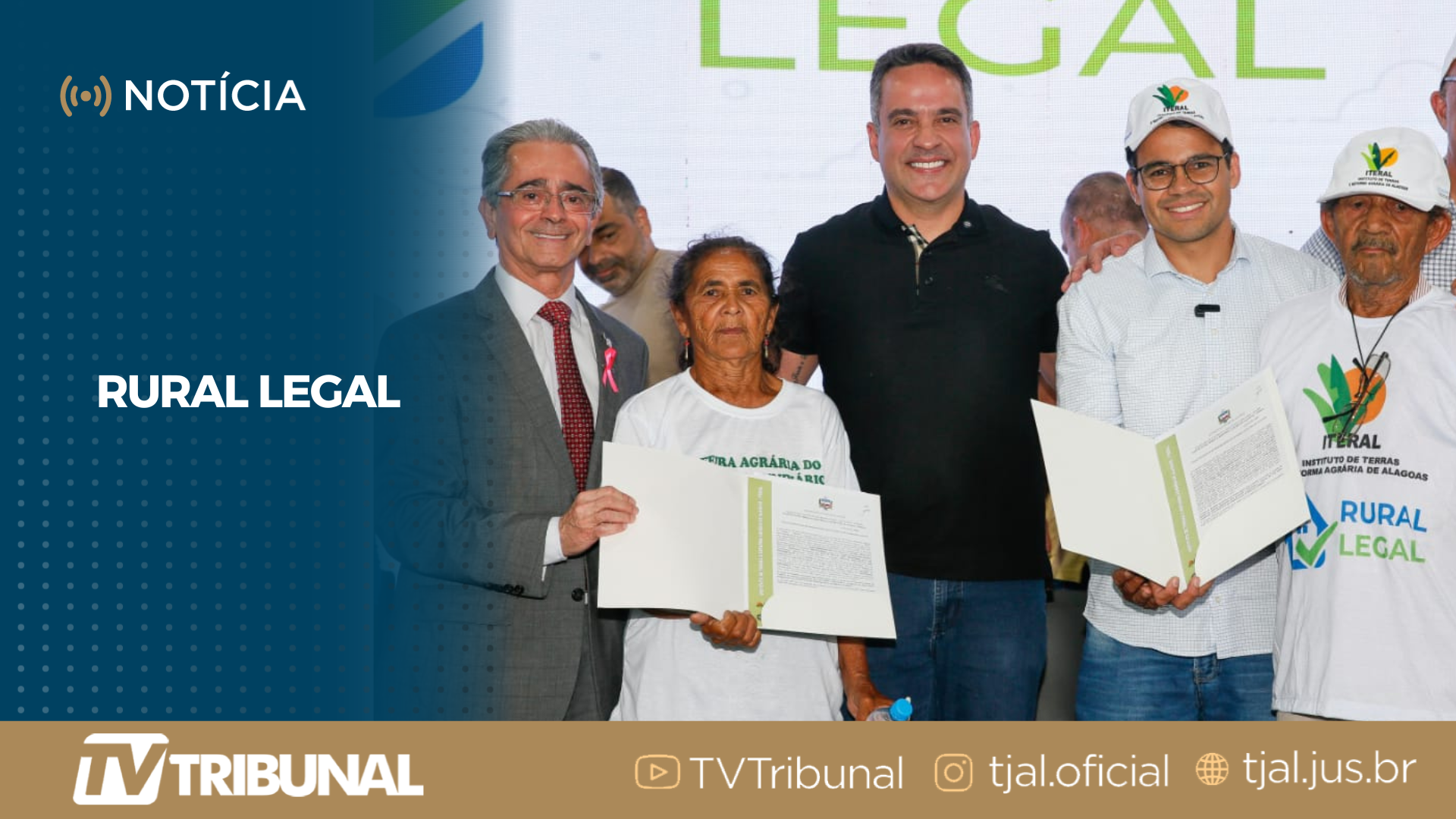 500 famílias de Girau do Ponciano são beneficiadas pelo programa Rural Legal
