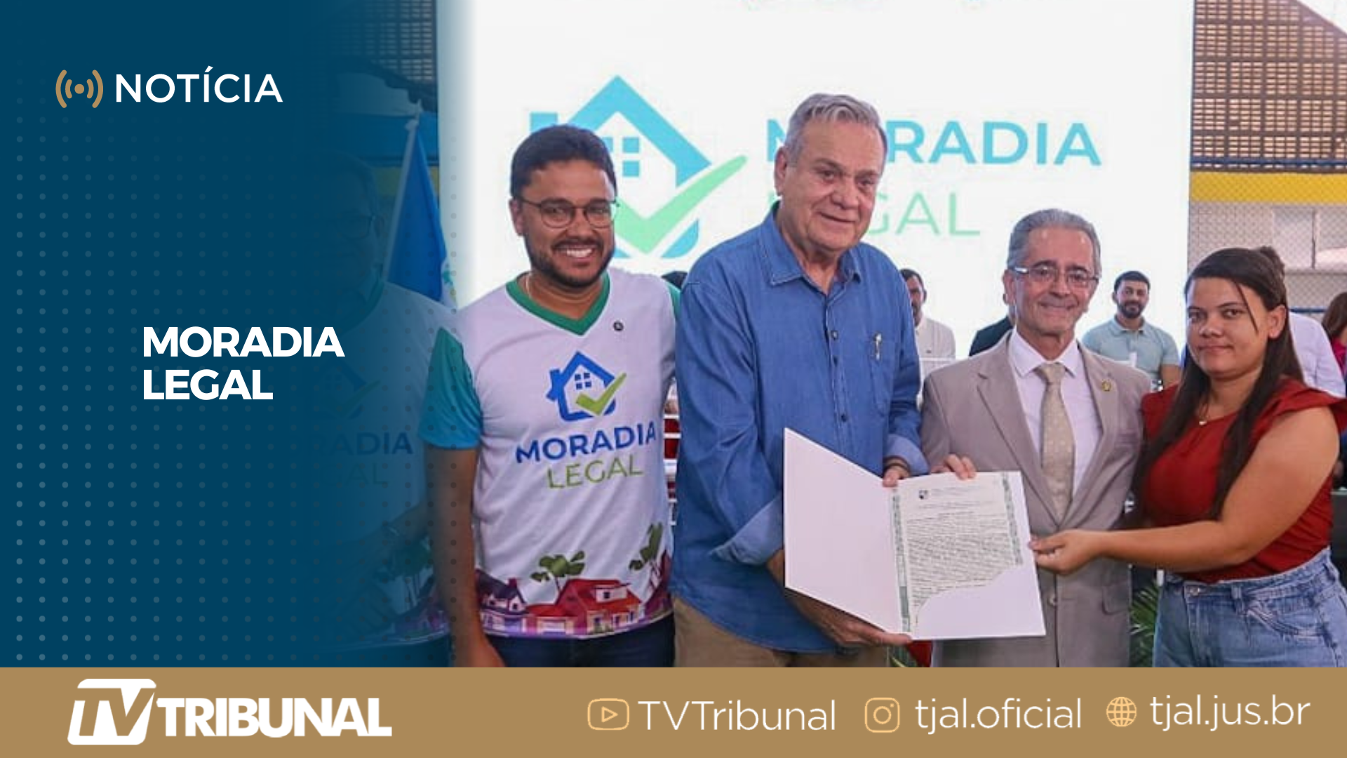 Judiciário entrega 156 títulos de propriedade em Maribondo