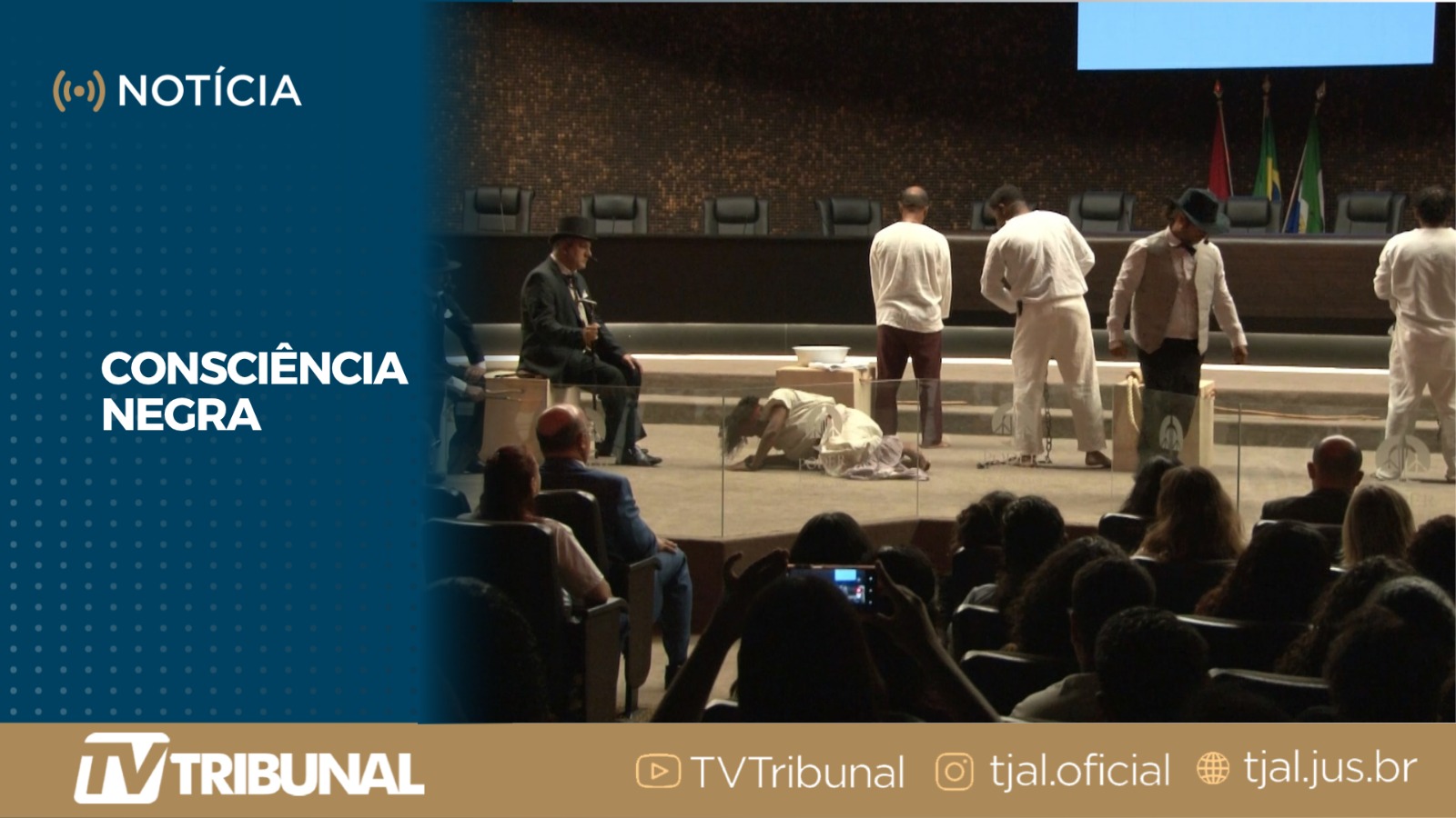 TJAL celebra o Dia da Consciência Negra com espetáculo teatral para estudantes da rede púb