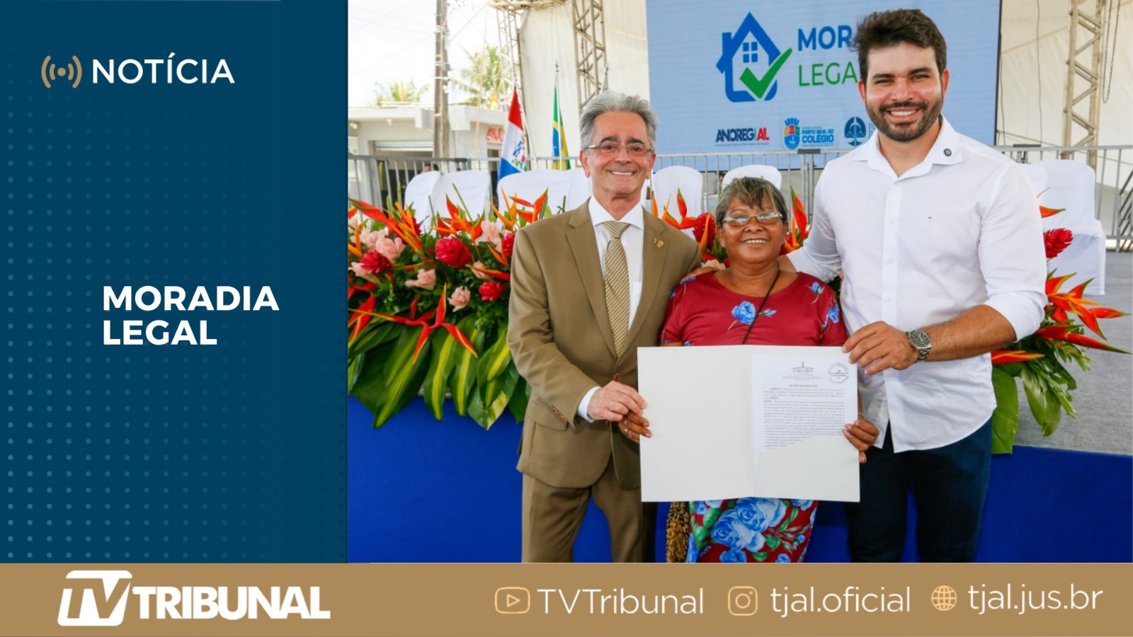 Moradia Legal garante regularização de 40 imóveis em Porto Real do Colégio