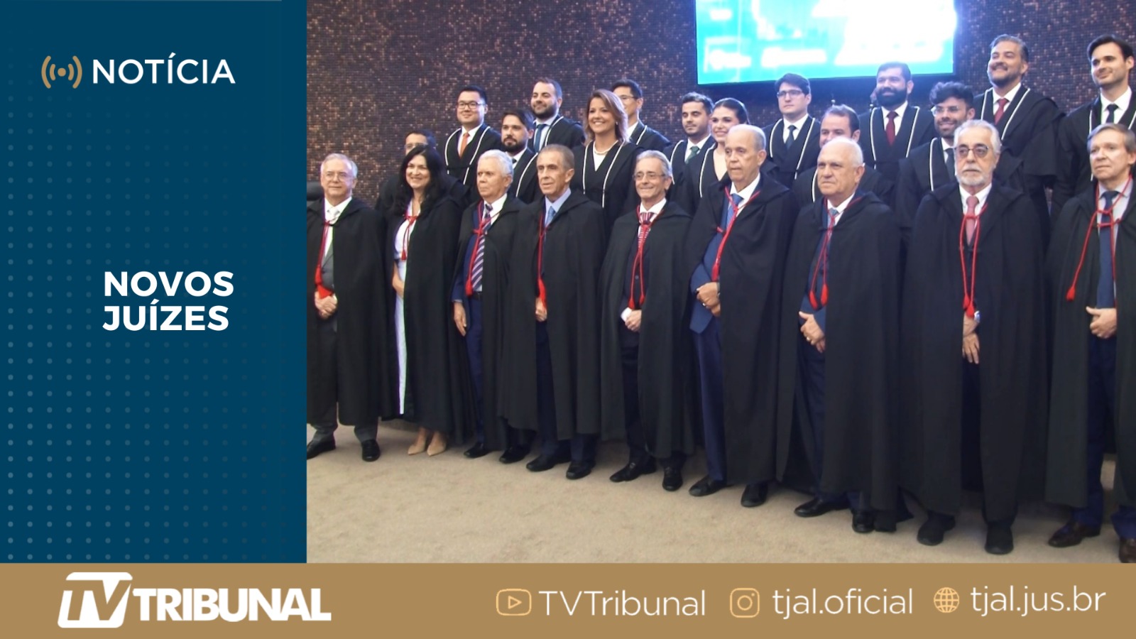 Presidente do TJAL empossa 14 novos juízes substitutos