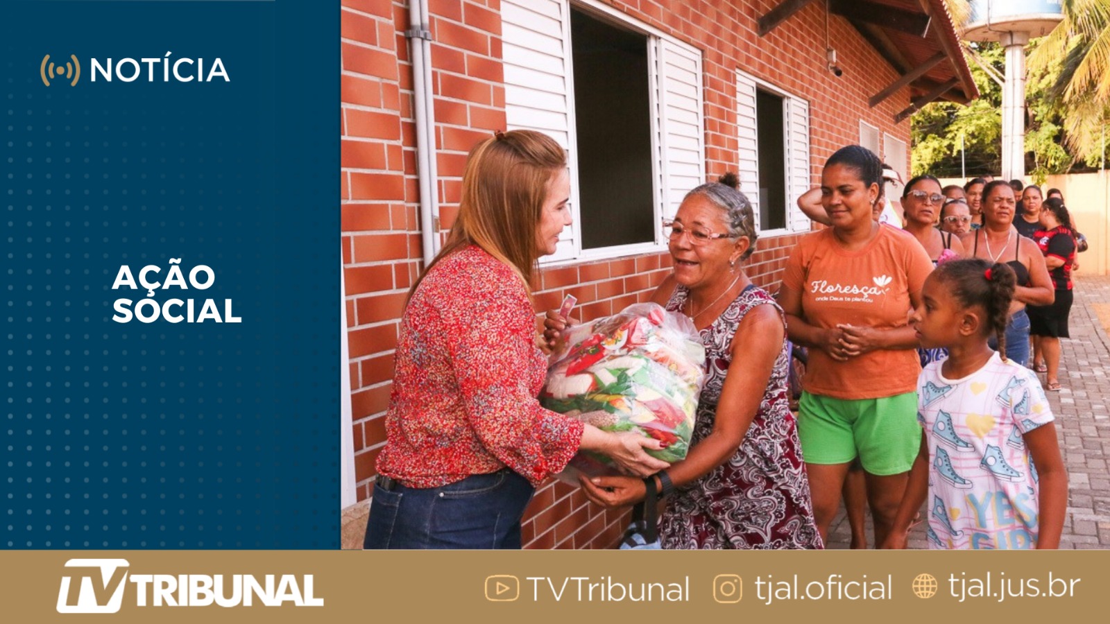 Campanha 'Natal sem Fome' do TJAL distribui quase 16 toneladas de alimentos em Alagoas