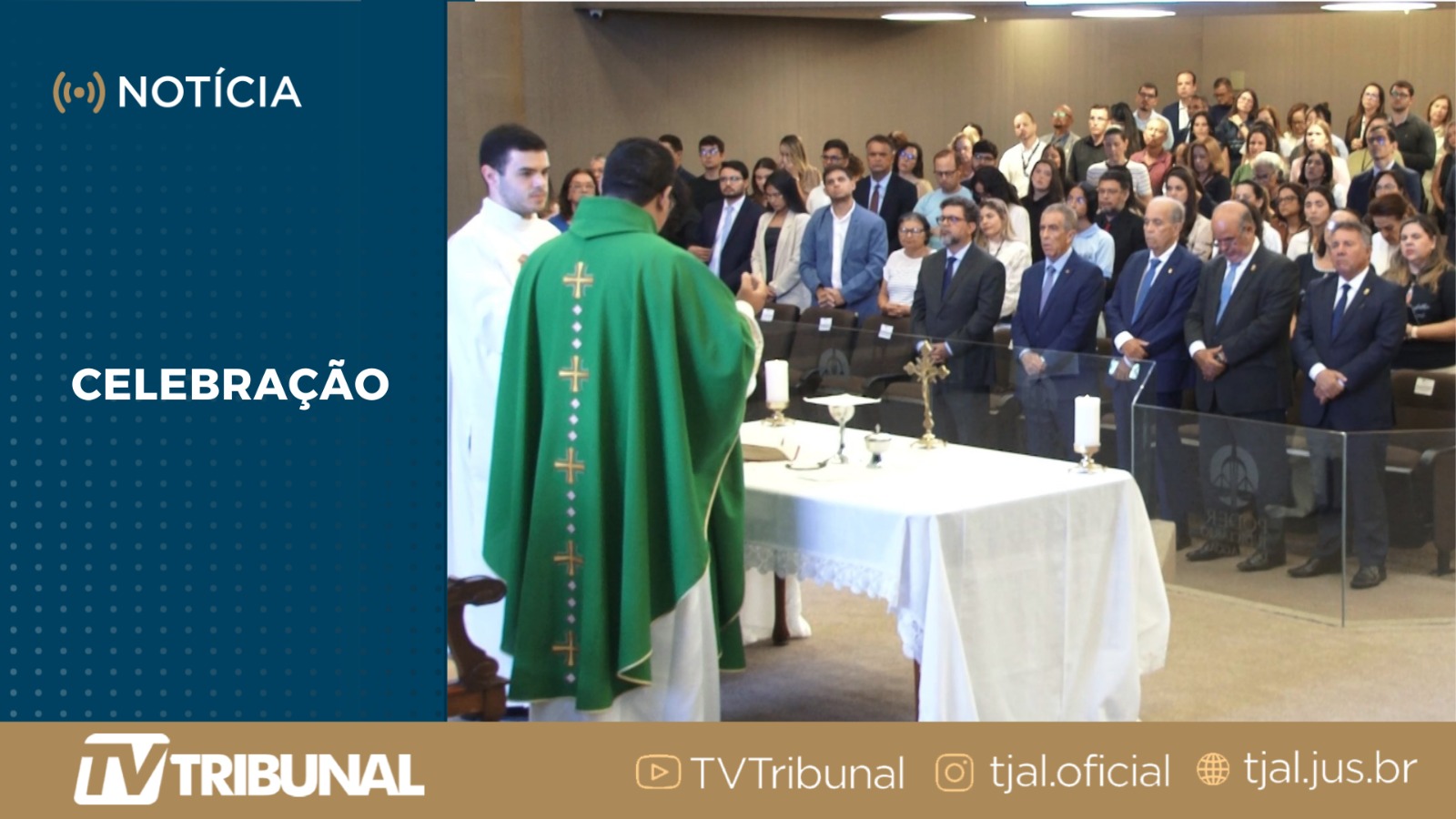 Judiciário realiza missa em ação de graças pelo início de 2026