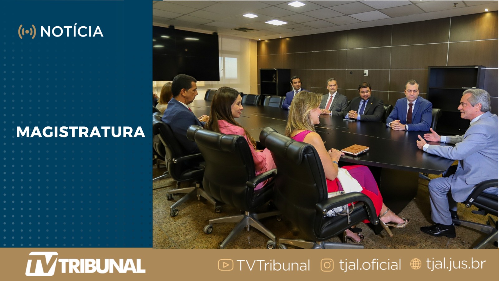 Presidente Fábio Bittencourt recebe representantes de entidades da magistratura