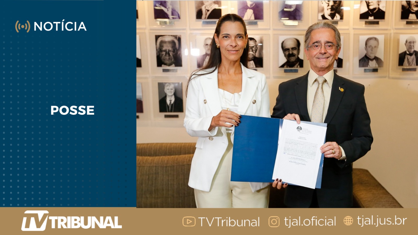 Jornalista Iara Malta toma posse como nova diretora de Comunicação do TJAL 