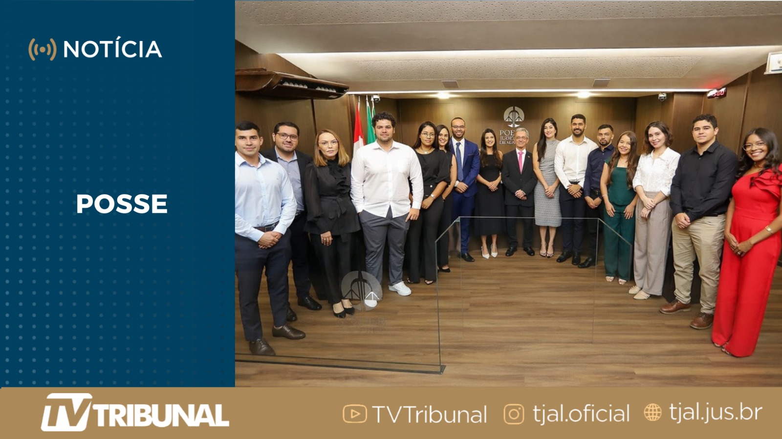 Presidente Fábio Bittencourt empossa 15 novos técnicos judiciários