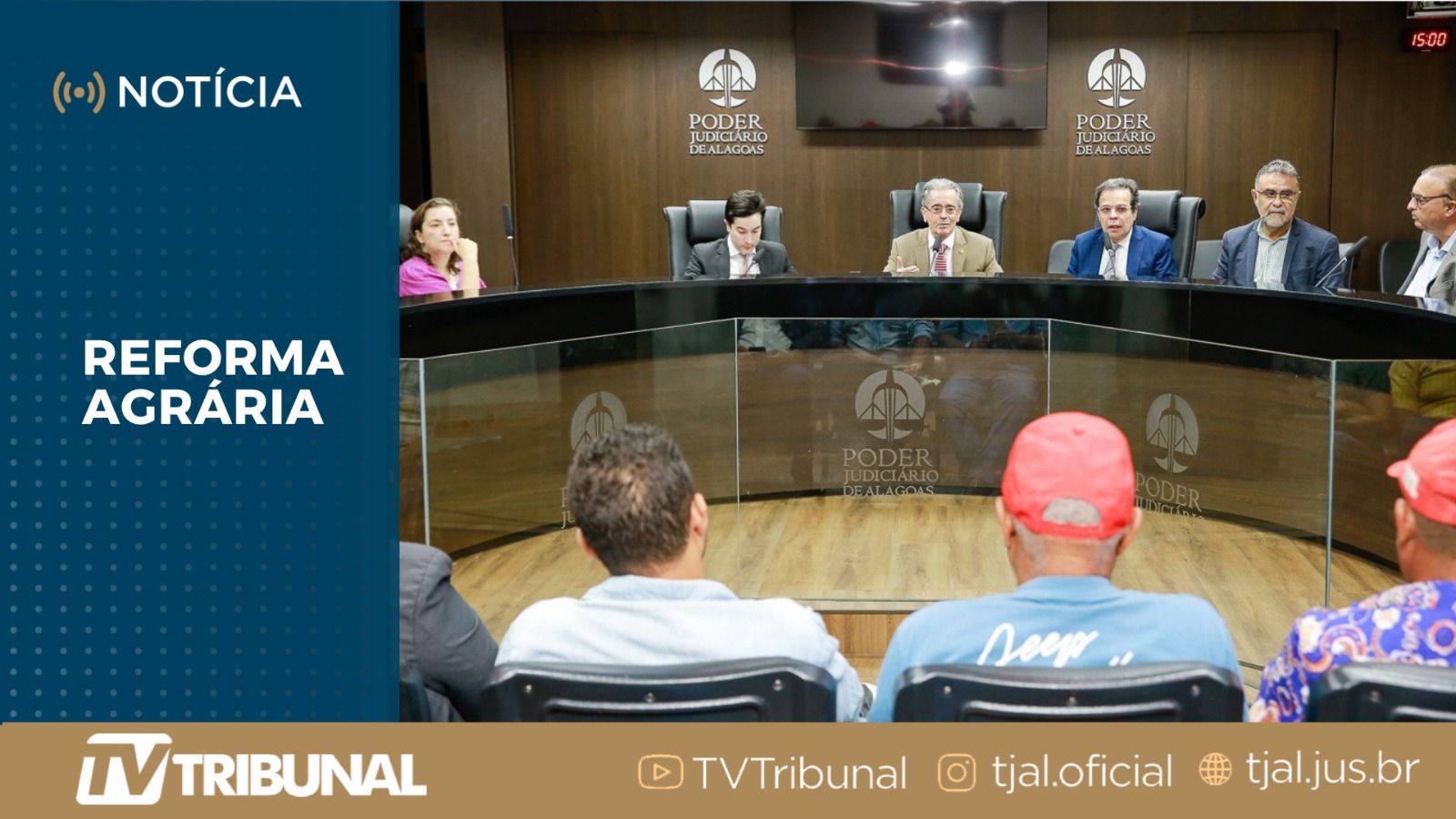 Em reunião no TJAL, Incra apresenta proposta para aquisição de terras da massa falida da L