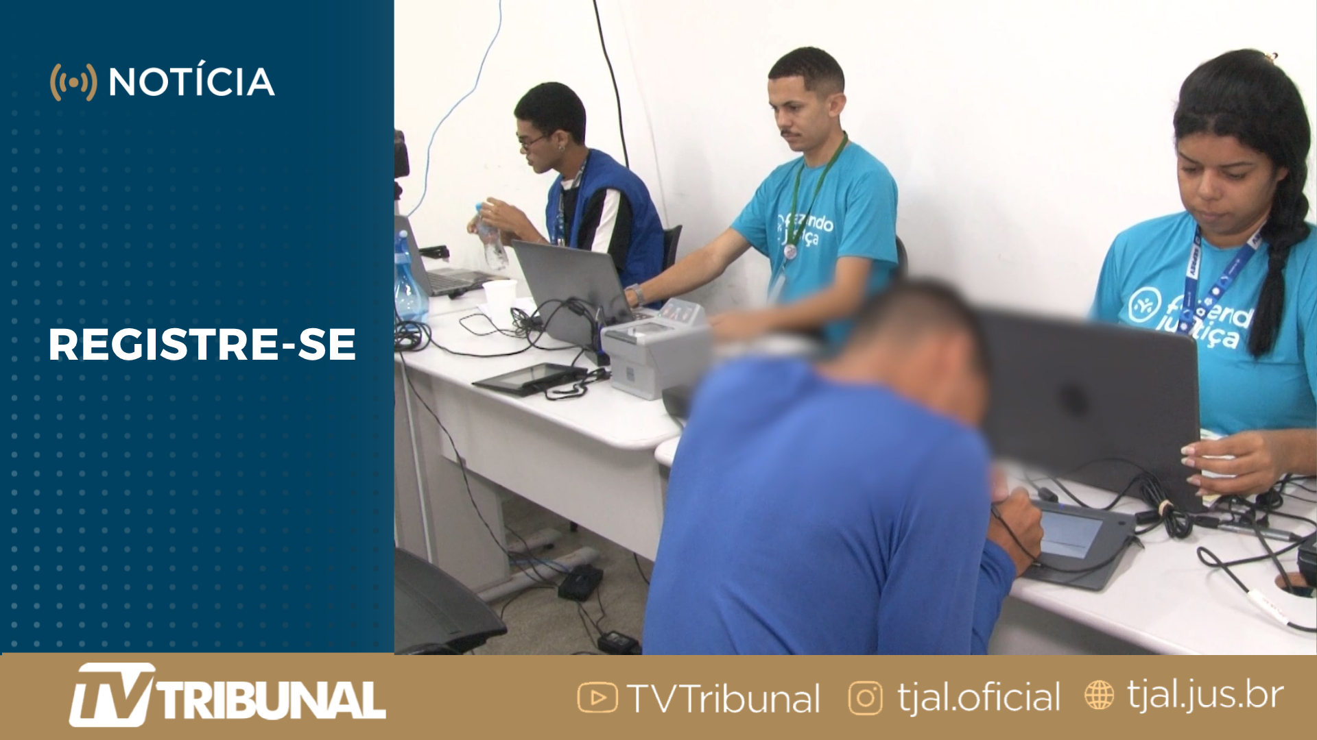 Judiciário regulariza documentos de socioeducandos por meio da campanha Registre-se!
