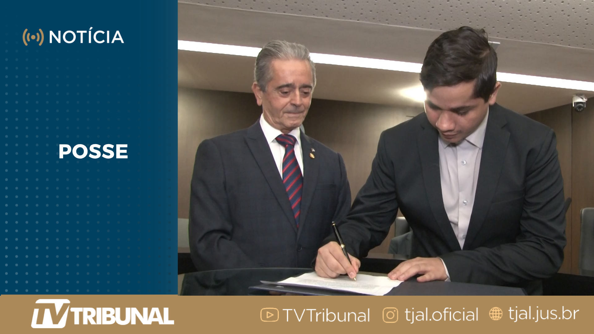 14 novos técnicos judiciários tomam posse no TJAL 