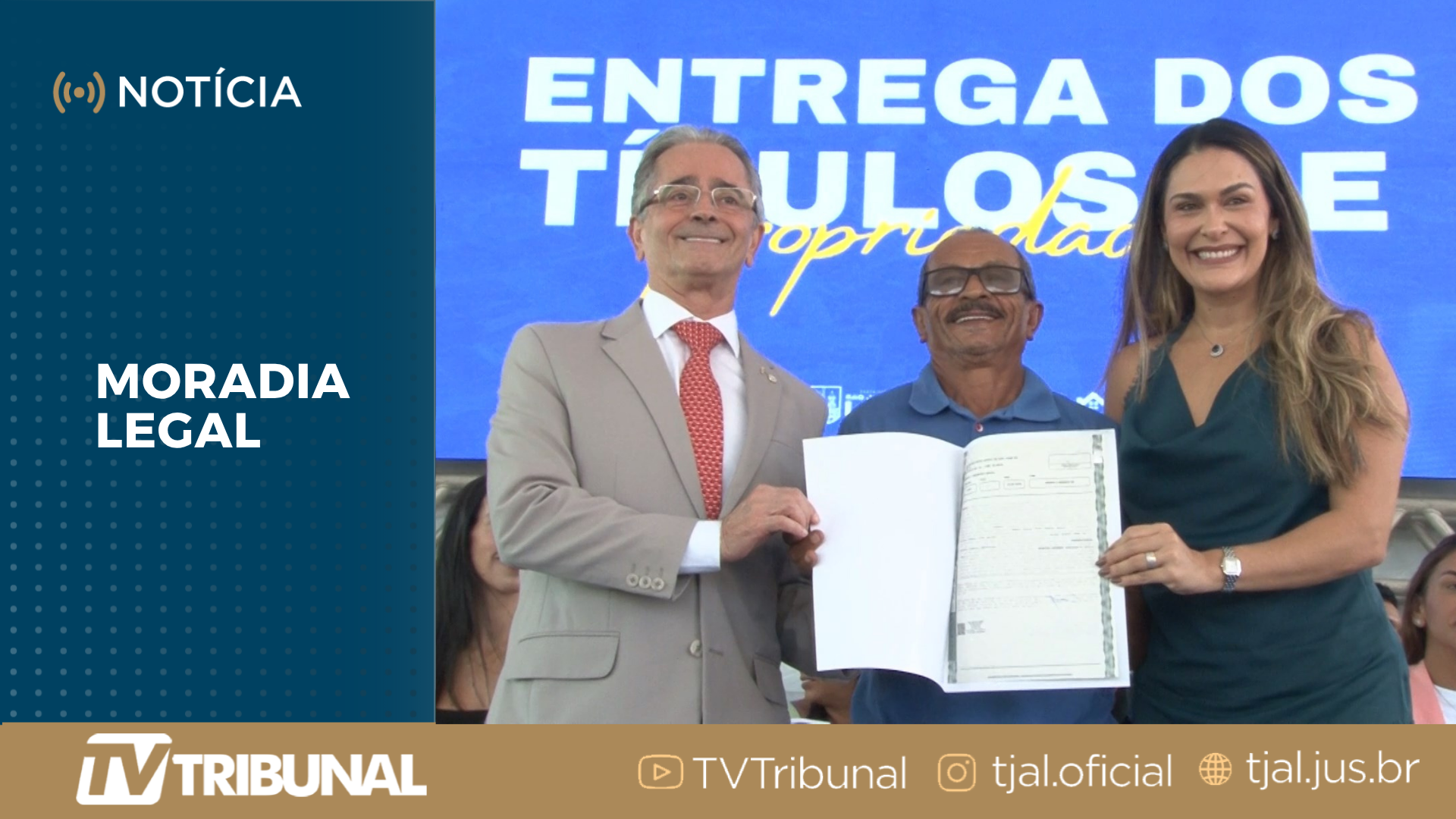 314 famílias de São José da Laje são contempladas pelo Moradia Legal