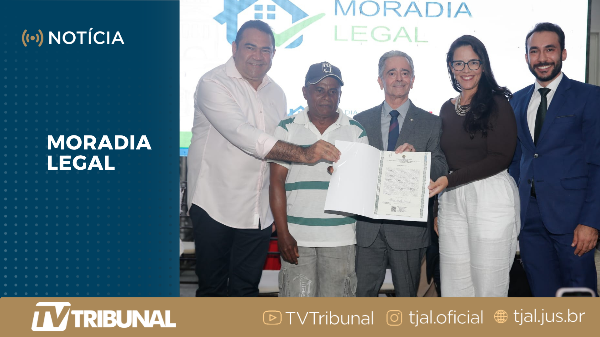 TJAL regulariza 111 imóveis no município de Belém 