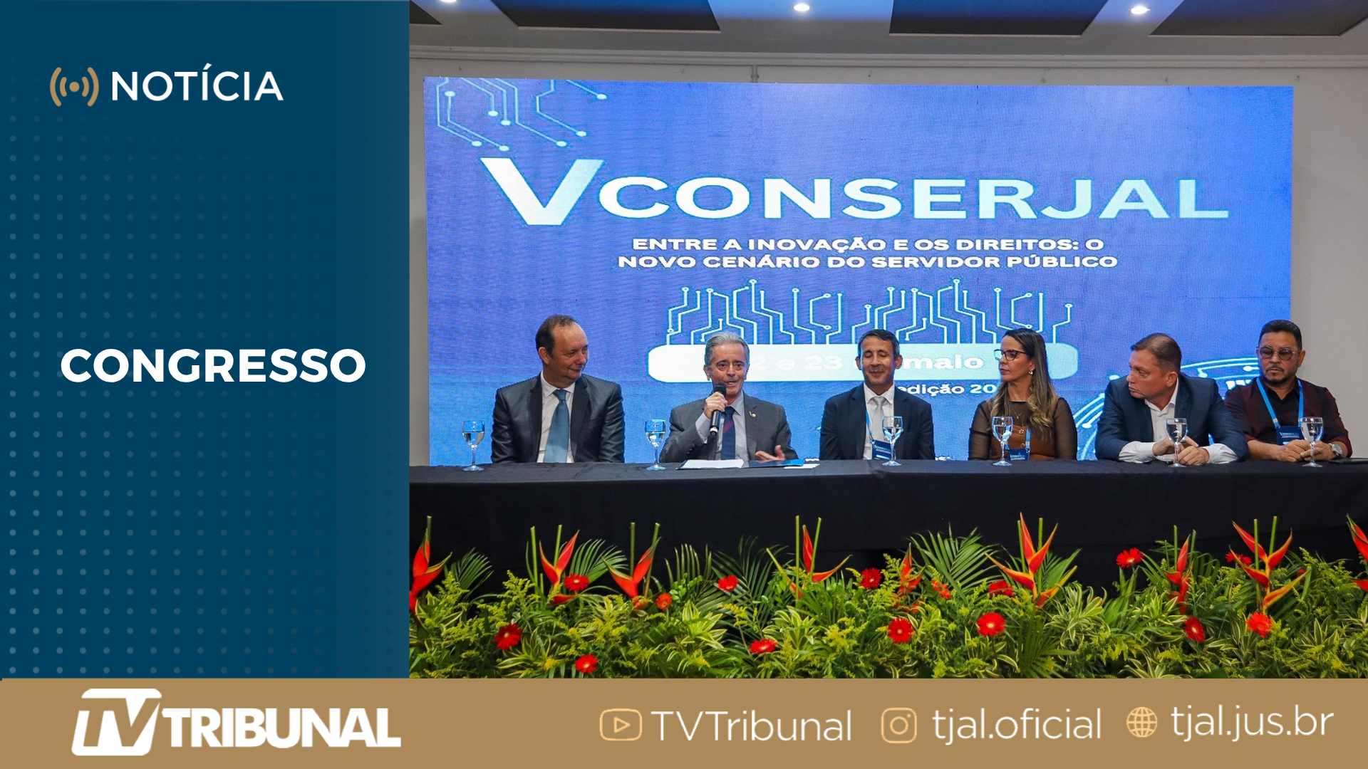 Fábio Bittencourt participa de abertura do Congresso de Servidores do Judiciário, o Conser