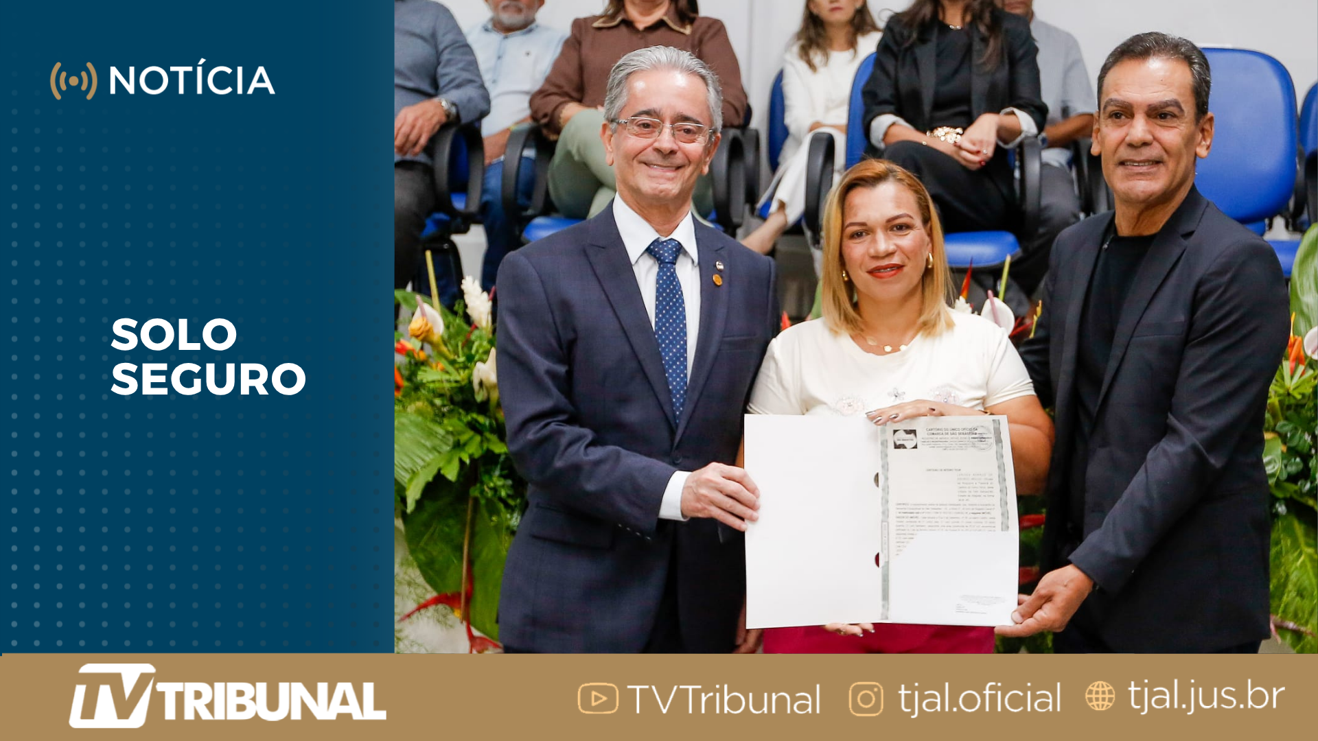 Famílias de São Sebastião são contempladas com a regularização de imóveis por meio do Solo 