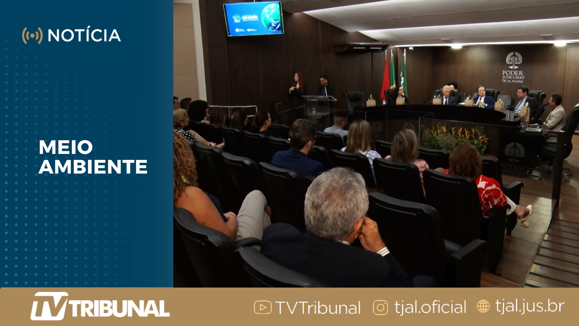 TJAL debate a importância da sustentabilidade durante a Semana do Meio Ambiente