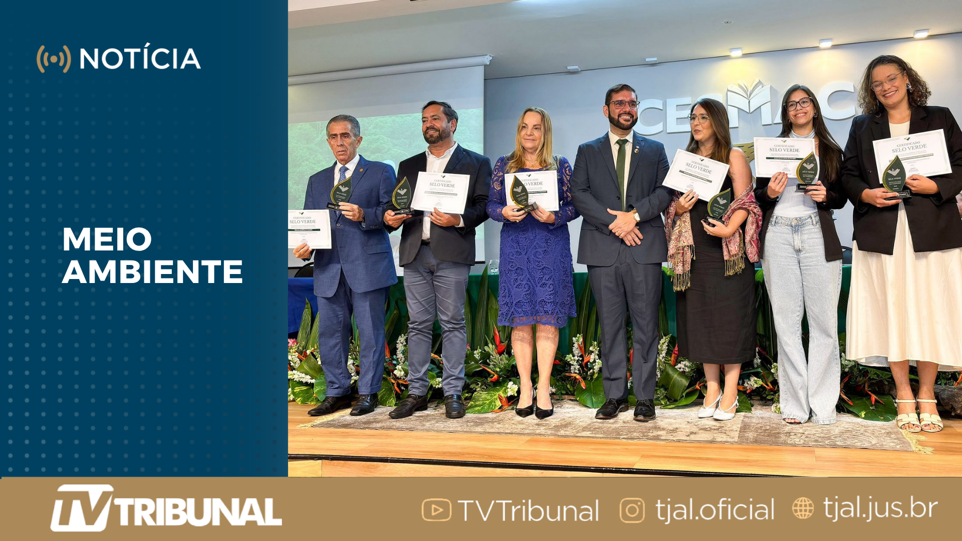 Judiciário conquista Selo Verde por atuação na área ambiental