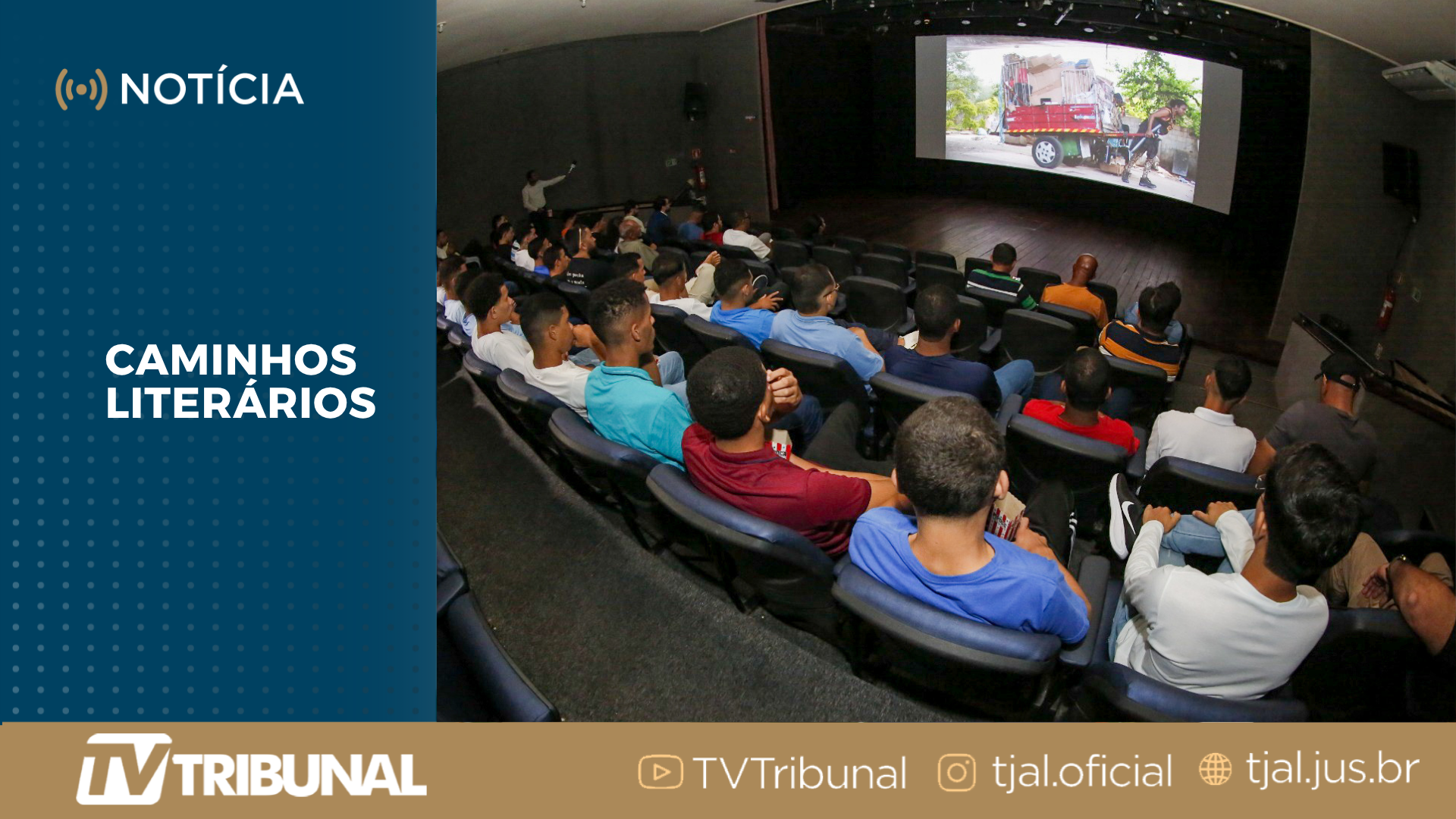 Projeto do CNJ leva jovens socioeducandos ao cinema