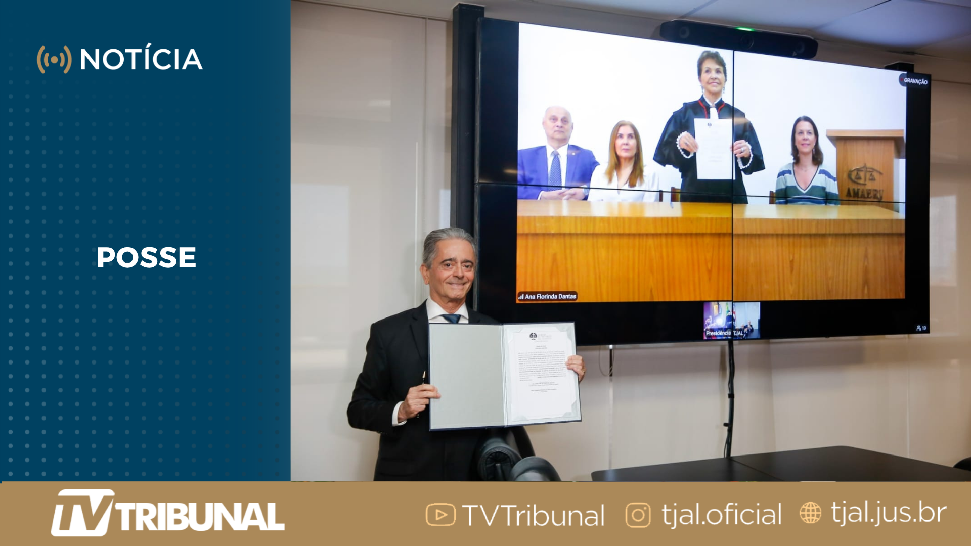 Ana Florinda Dantas é empossada desembargadora do TJAL 