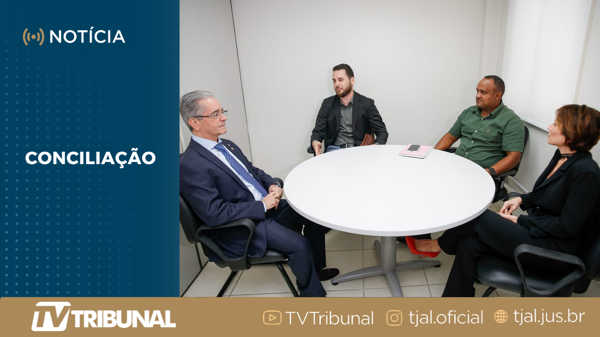 Presidente do TJAL visita Cejusc de São Miguel dos Campos e reforça importância da concili