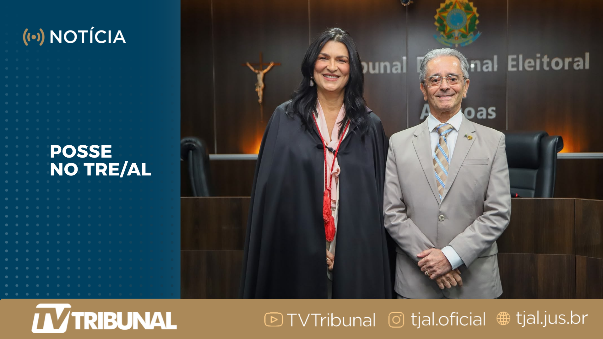Fábio Bittencourt prestigia posse de Adriana Carla no TRE/AL
