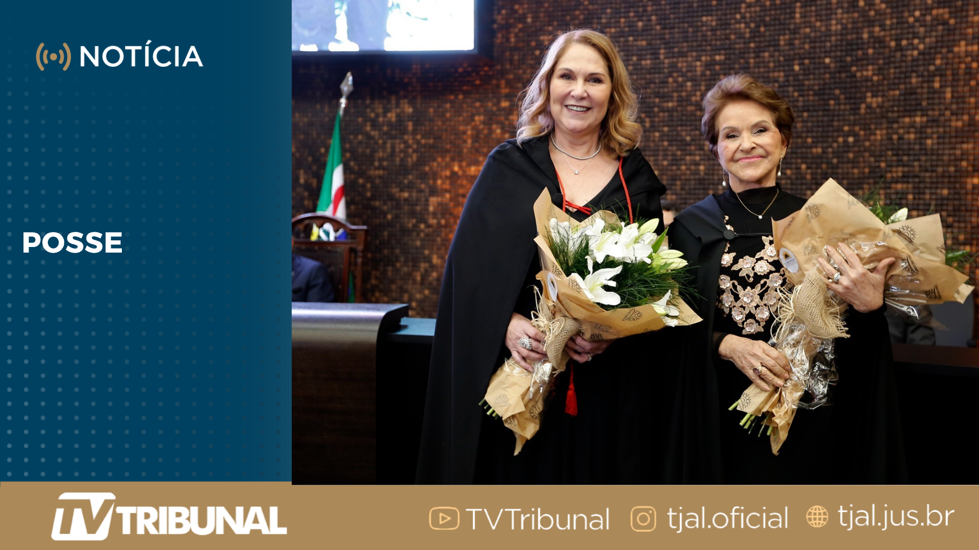 Silvana Omena e Ana Florinda tomam posse como desembargadoras do TJAL